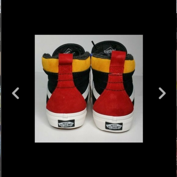 SOLD NEW Vans SK8 Hi Top Suede Mens 5.5 Wmns 7 Sneaker - Picture 5 of 8